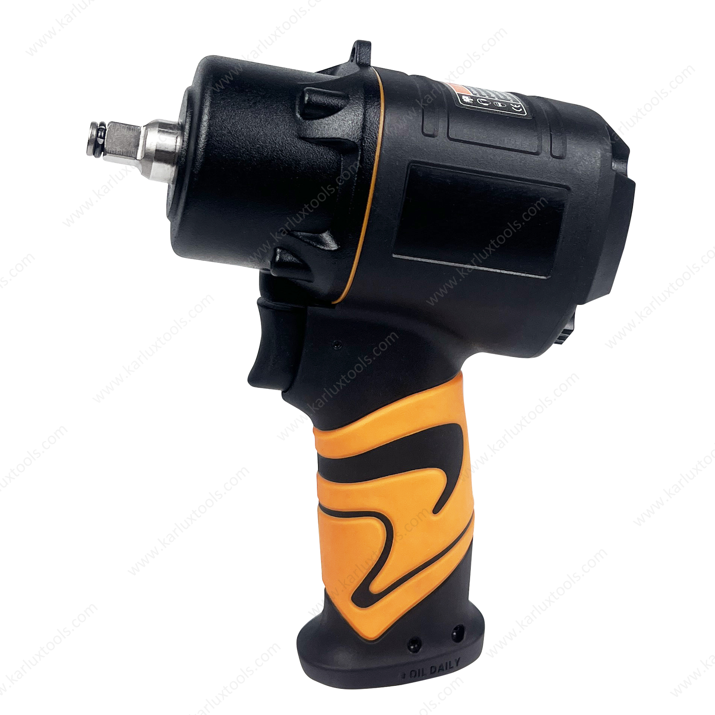 10,000RPM Max Torque 745N.m Light Wrench Plastic Body 3/8" Air Impact Wrench