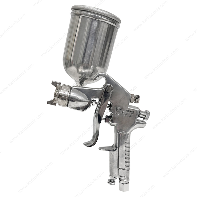 W-77-G 400ML HVLP Gravity Feed Spray Gun Automotive Refinishing Painting Tools Pneumatic Paint Sprayer air Paint Spray Gun