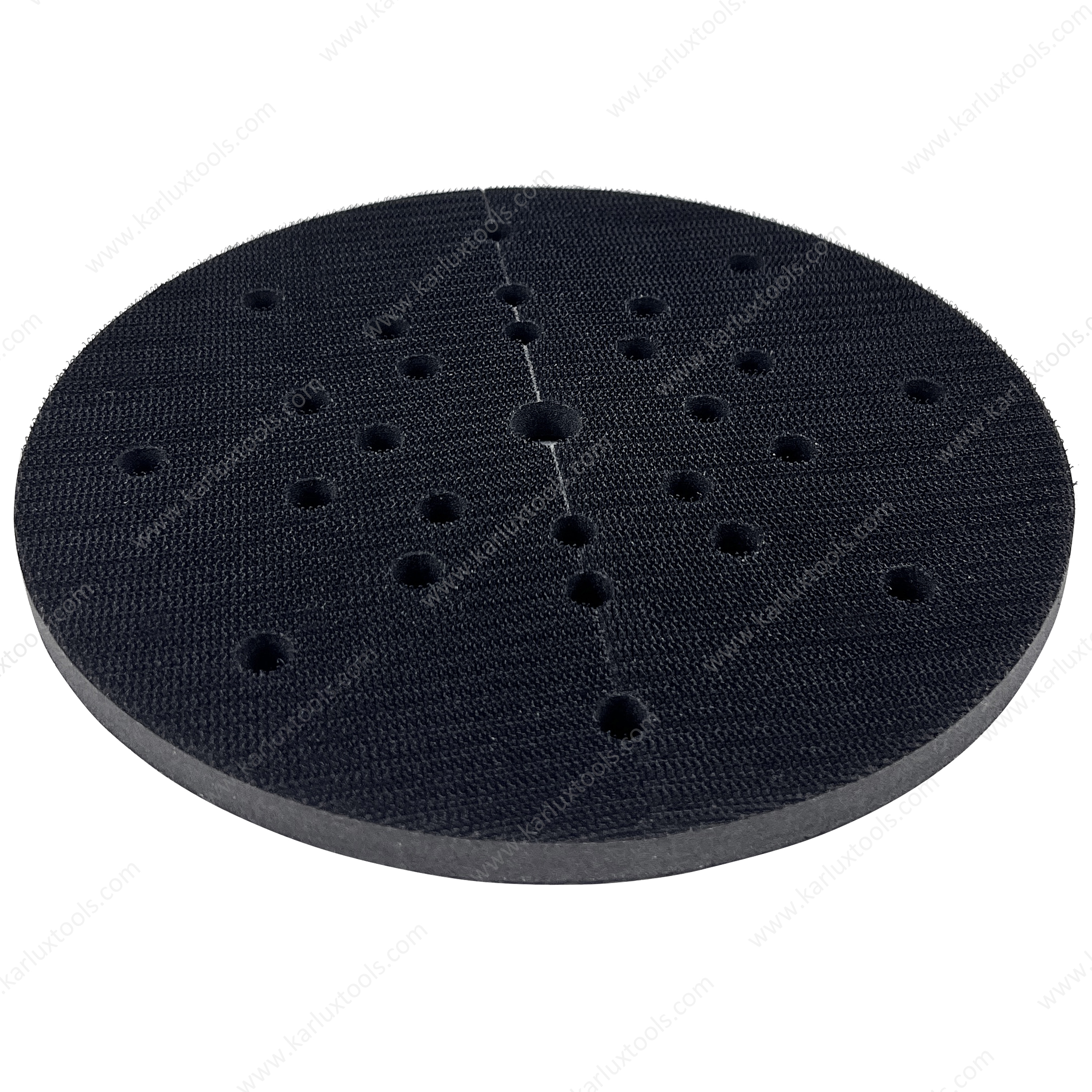 225mm 27Holes Round Hook and Loop Sponge Cushion Buffer Backing Pad Foam Soft Sanding Interface Pad