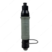 1800rpm Torque Range 3-25kgf·cm HEX 1/4" Pneumatic Assembly Tool Reversible Screwdriver Straight Air Shut-Off Screwdriver