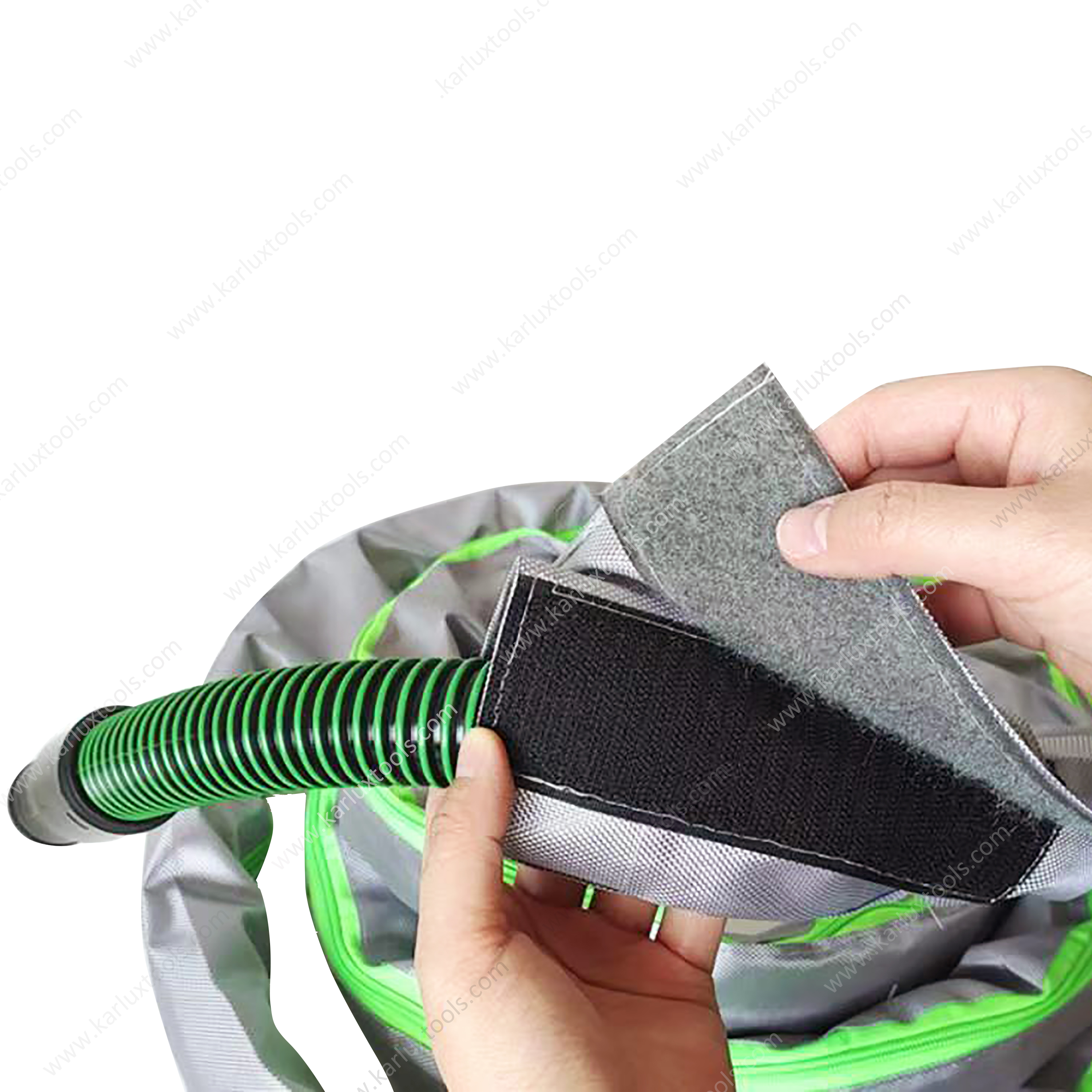 5 Meter Dust Extraction Hose Cover Polyester Fabric Protective Sleeve Dust Hose Protector for Electric Vacuum Machine