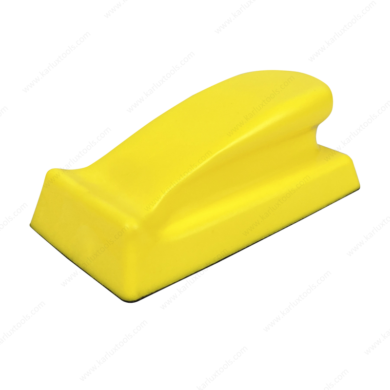 70x134mm Hook Loop Discs Backing Plate Yellow Block Pad Mouse Round Foam Hand Sanding Blocks