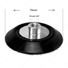 3Inch 75mm Hook and Loop 3" Grinding Disc PU Sanding Backup Pad Backing Pad with 3/8" Female Thread