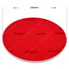 6inch 150mm Red Ultra Fine P2000 Grit Thickness 5mm Flexible Polishing Pad Scuff Pad Abrasive Sponge Softback Sanding Sponge