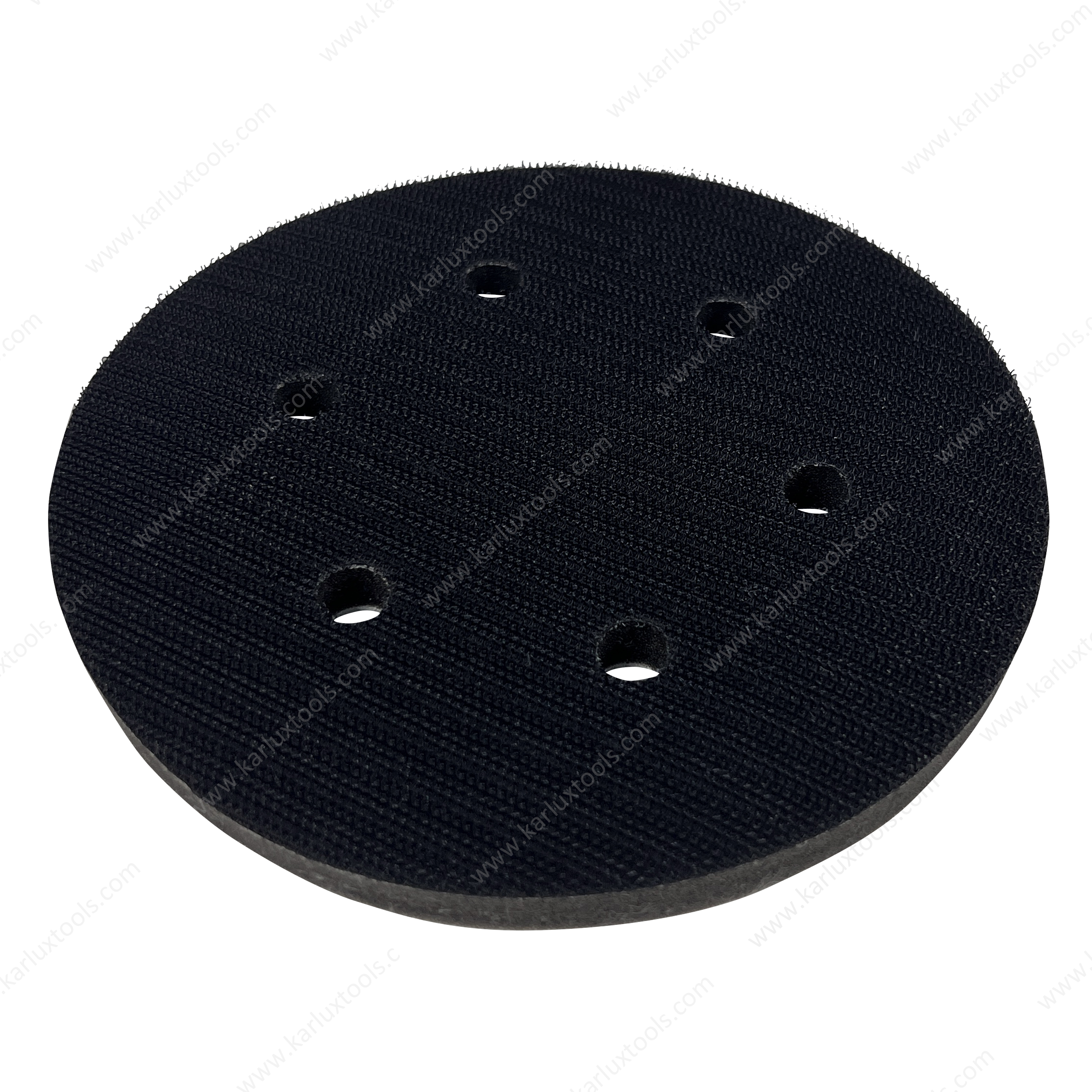 6inch 150mm 6Holes Round Hook and Loop Sponge Cushion Soft Foam Sanding Interface Pad for Backing Pad