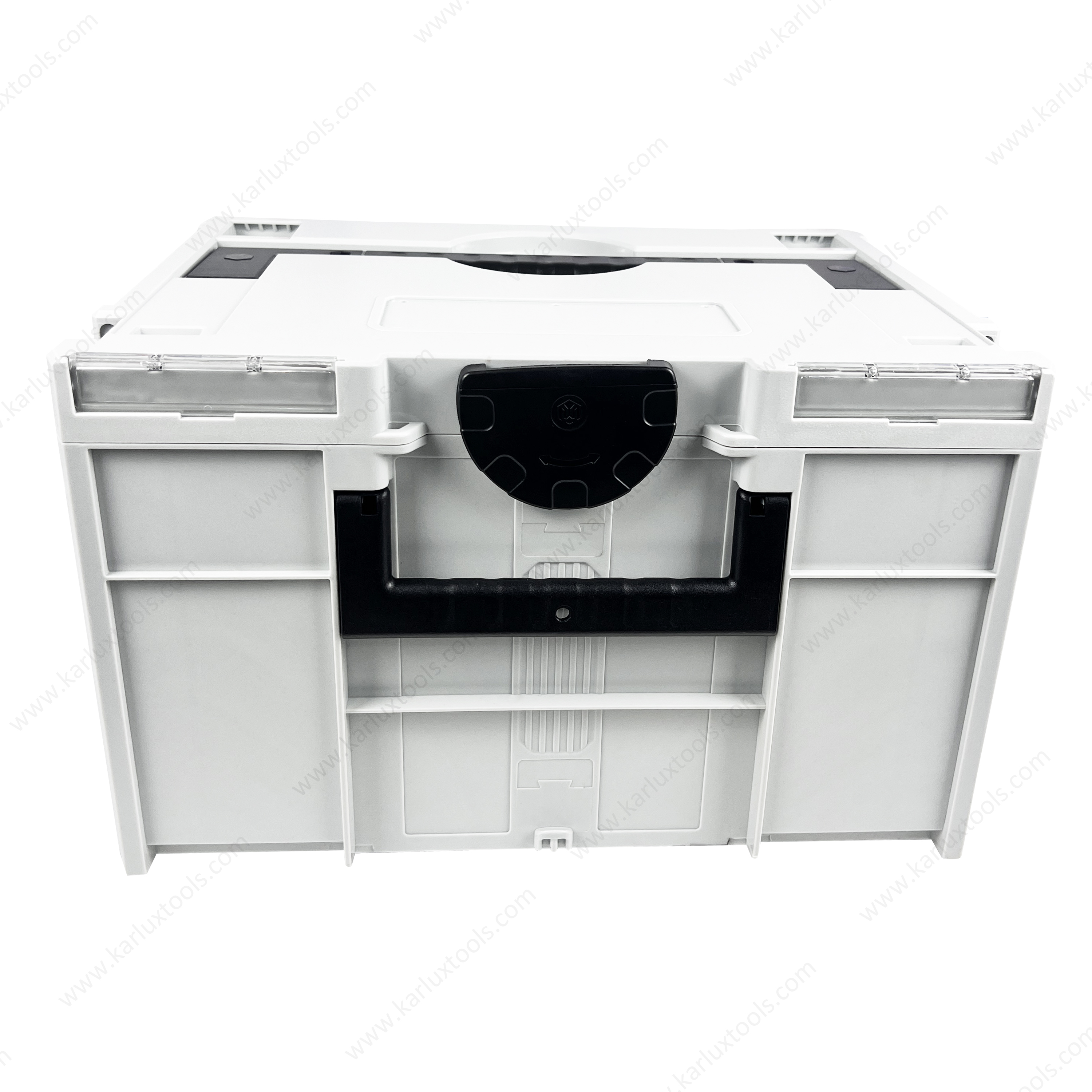 40x30x24cm Medium Storage Box Waterproof Dustproof Stackable Tool Case System ABS Plastic Tool Box Systainer Case with Handles
