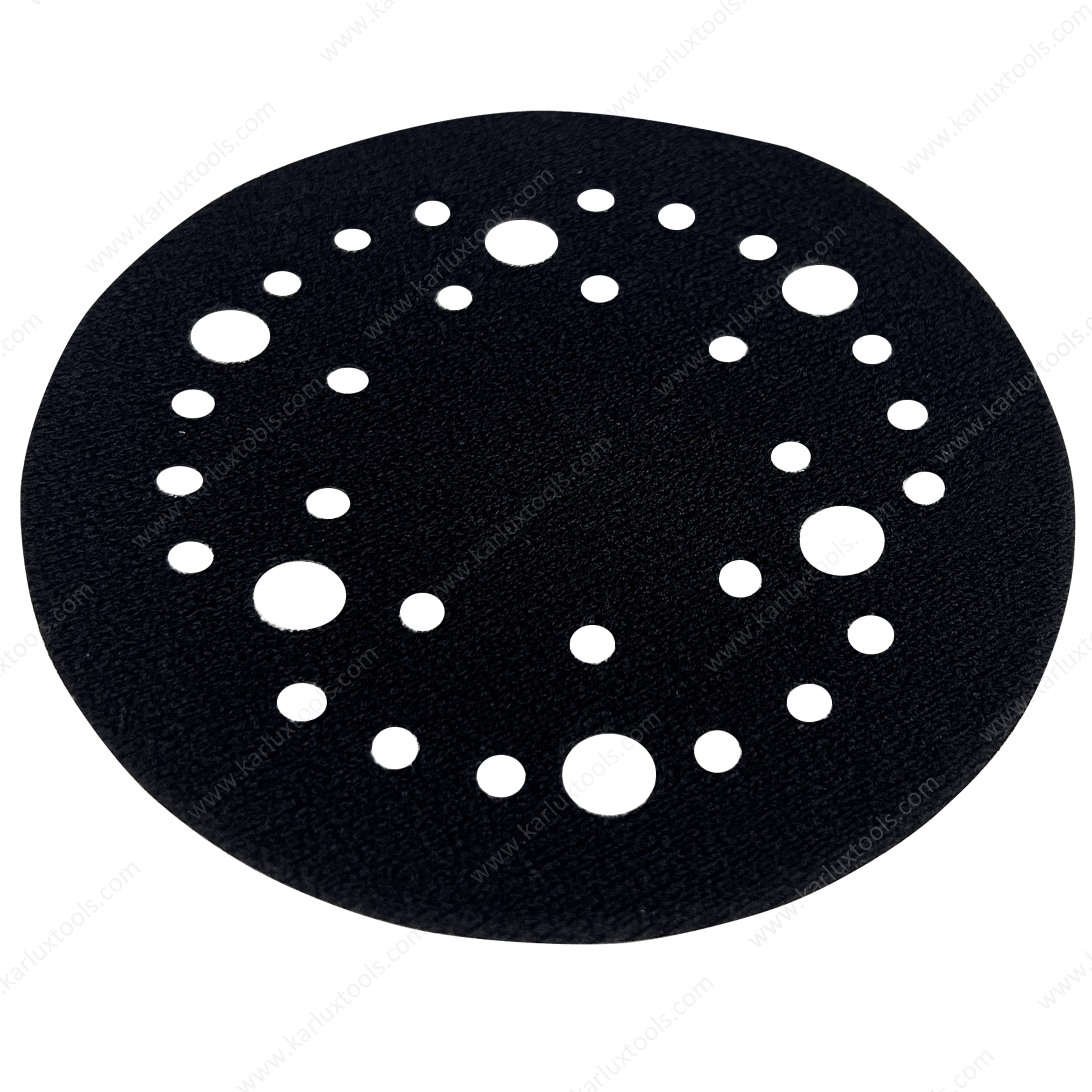 Pad Saver Disc 5inch (125mm) 33 Holes Round Hook and Loop Protector Pad Soft Velcro Pad Saver for Sanding Pad