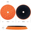 6inch Hexagon Bevel Edge Foam Polishing Pad Car Foam Buffing Polishing Sponge Pad Compound Polishing Wax for DA RO Car Polisher