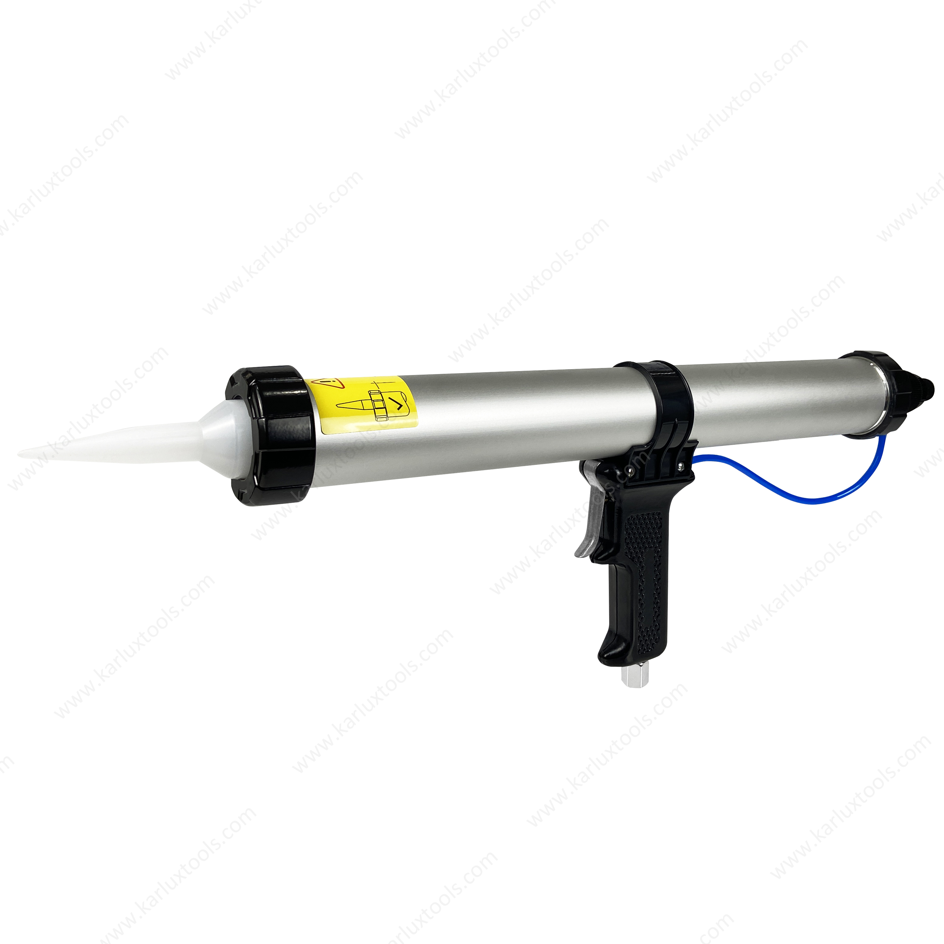 600ml Air Power Caulk Gun Cartridge Pneumatic Applicator Professional Caulking Gun