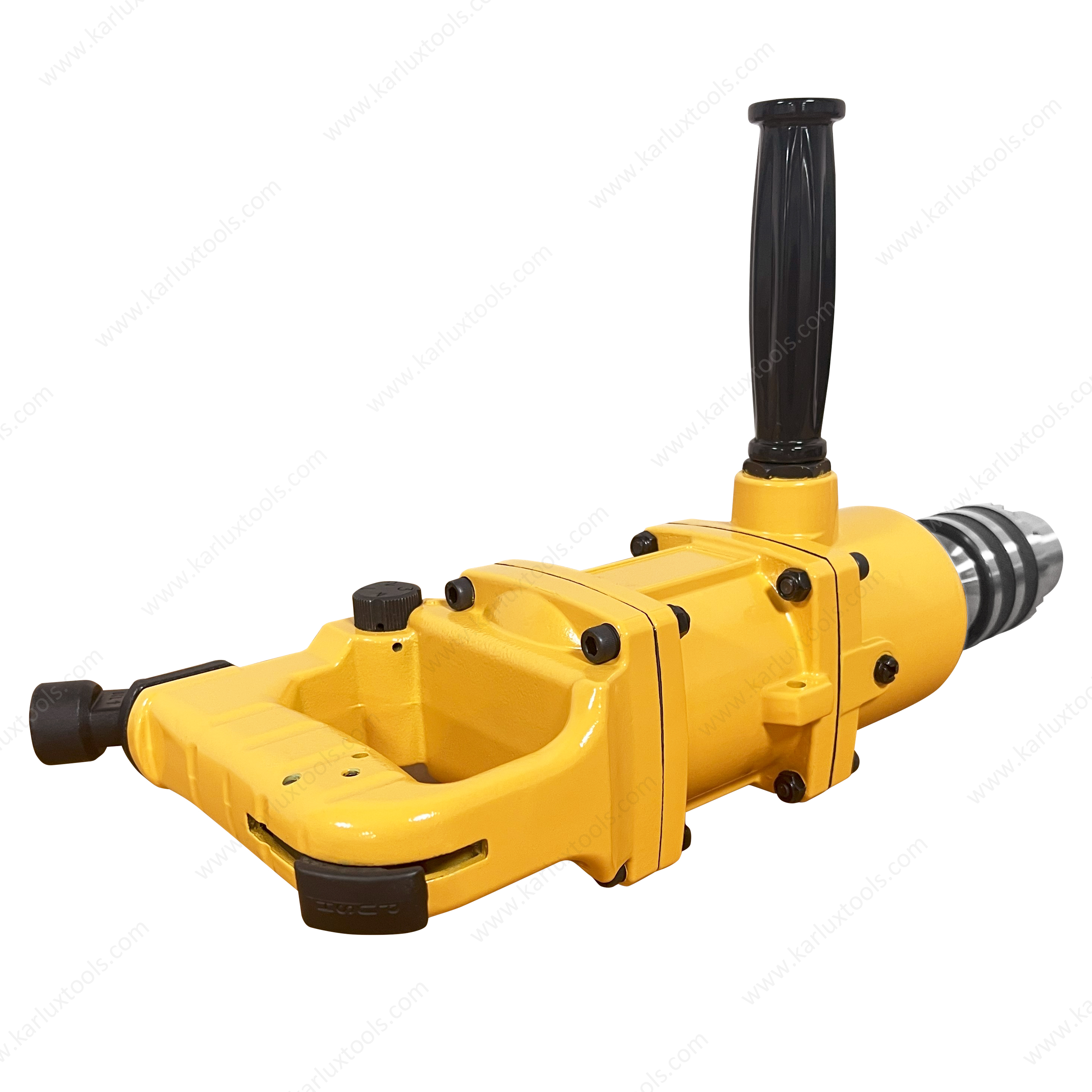 1000 Rpm Tapper Type Heavy Duty Pneumatic Drill Gun Straight Reversible Air Drill