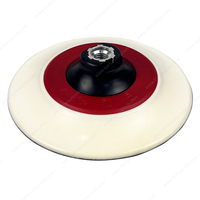 6 Inch (150mm) Polishing Pad 13mm Medium Soft Foam M14/M16/5/8" Thread Hook & Loop & PSA Backing Buffing Pad for Car Polishing & Detailing