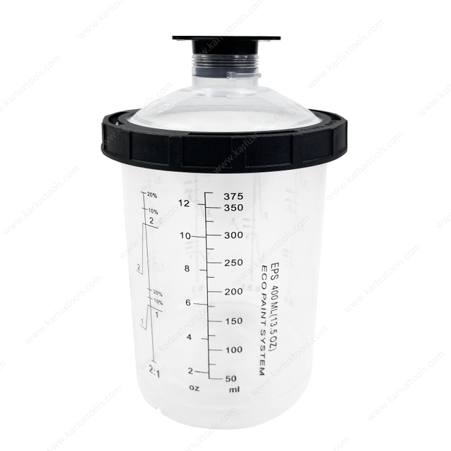 400ml Disposable Air Spray Gun Paint Mixing Cup