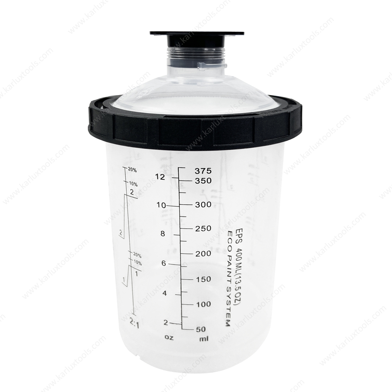 400ml Disposable Air Spray Gun Paint Mixing Cup