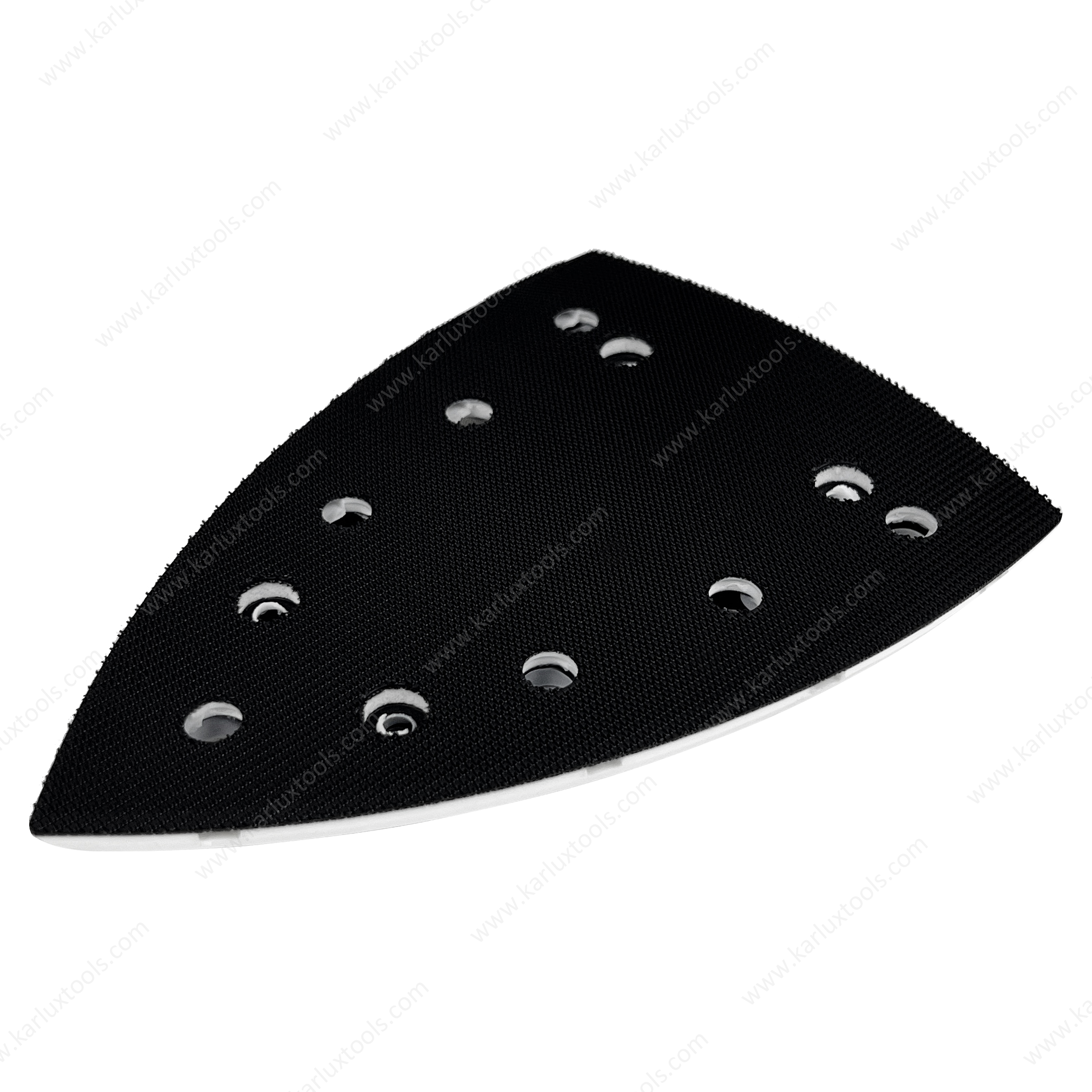 100x150mm 7+4 Holes Short-Hook Velcro Backing Pad Back up Pad Sanding Plate Triangle Sanding Pad Assembly by Screws