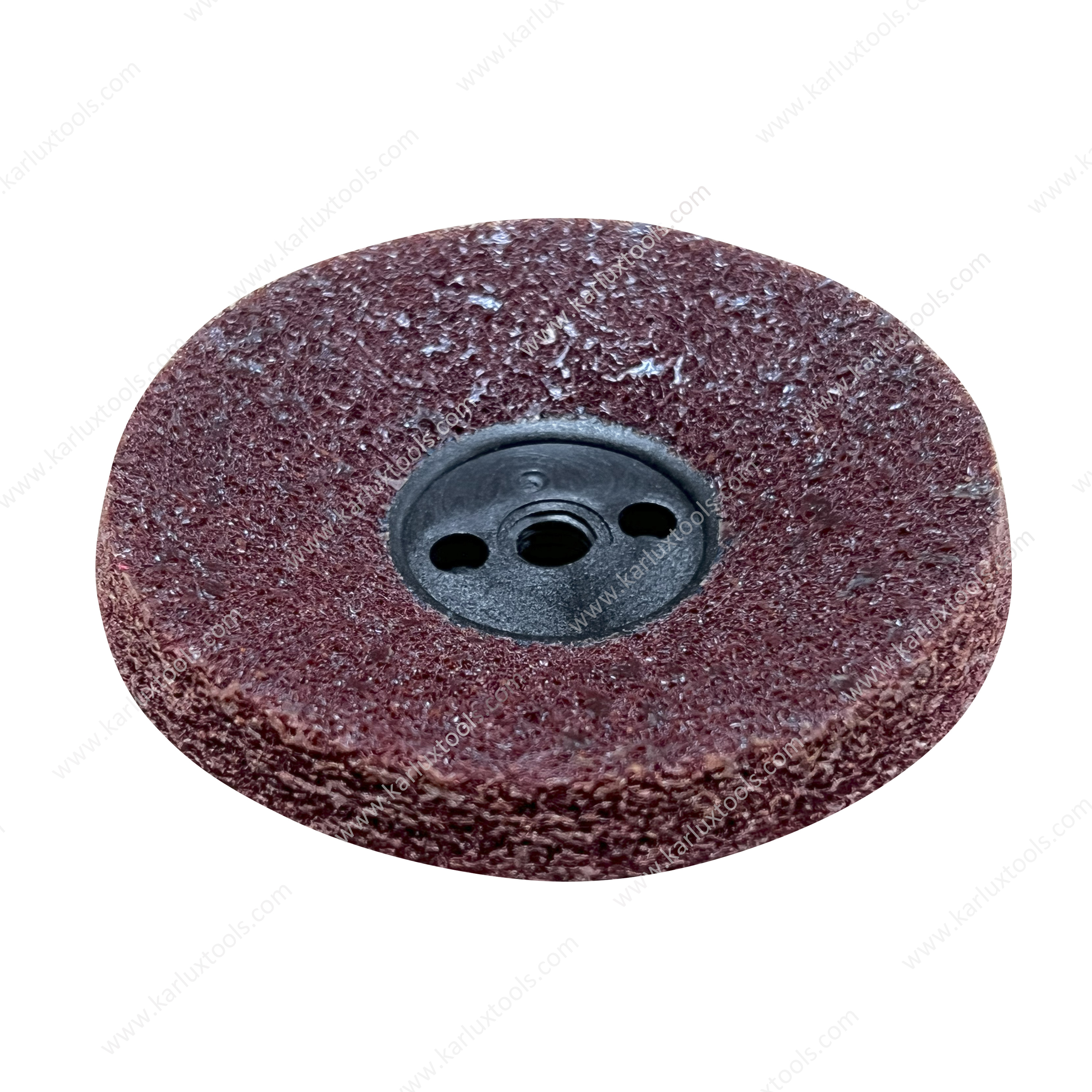 94mm Red Medium Nylon Fiber Polishing Wheel Grinder Sanding Disc Scouring Pad Buffing Sanding Wheel for Angle Grinder