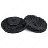 94mm Black Strip Abrasive Disc Wheel for Angle Grinder Clean & Remove Paint Rust and Oxidation for Wood Metal Fiberglass Work