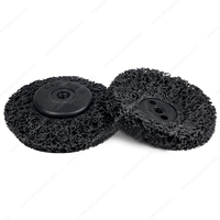 94mm Black Strip Abrasive Disc Wheel for Angle Grinder Clean & Remove Paint Rust and Oxidation for Wood Metal Fiberglass Work