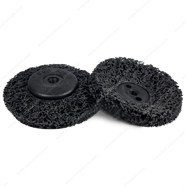 94mm Black Strip Abrasive Disc Wheel for Angle Grinder Clean & Remove Paint Rust and Oxidation for Wood Metal Fiberglass Work