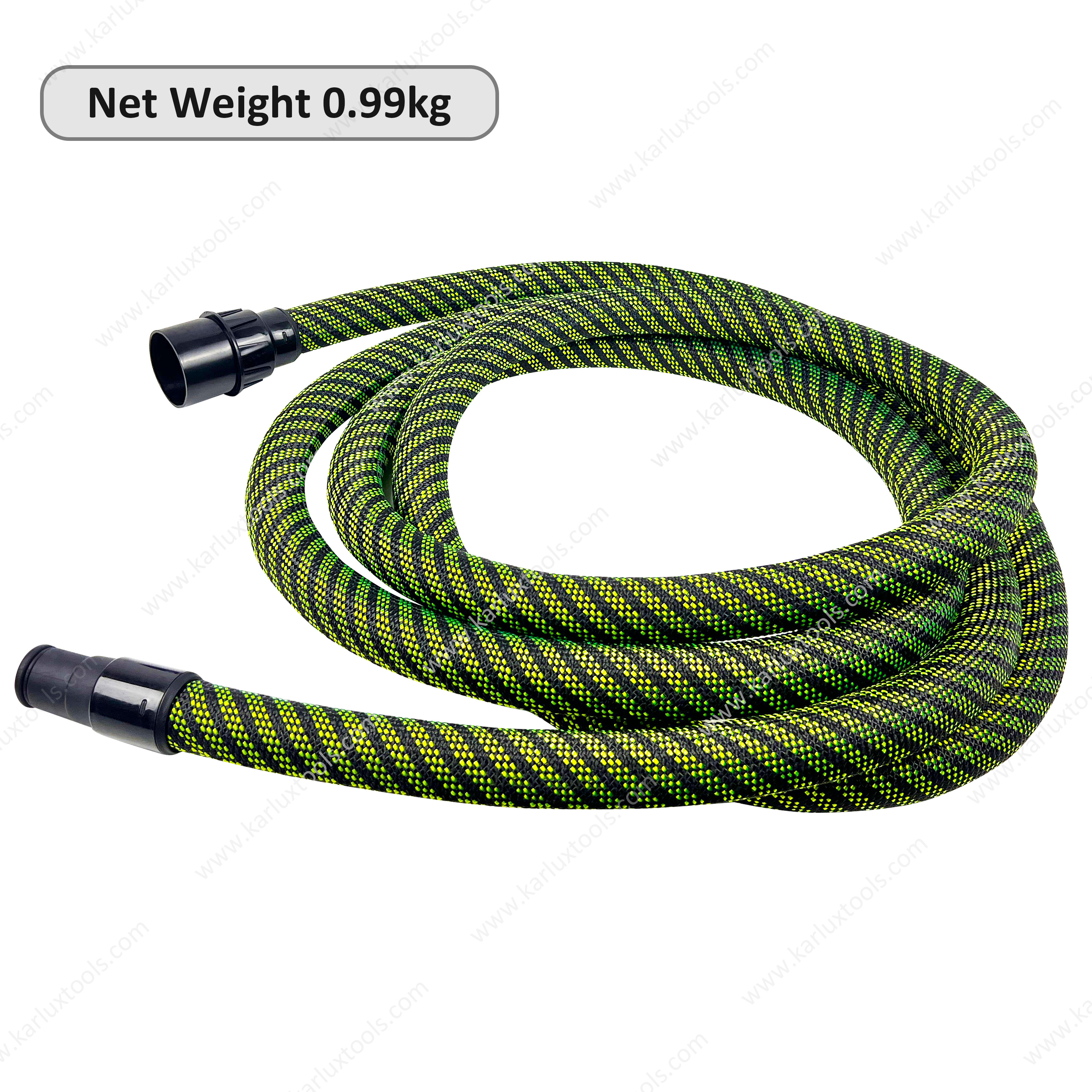 5M Diameter 56mm Green Dust Collecting Tube Anti-Static Vacuum Cleaner Tube Suction Pipe Dry Grinding Dust Suction Hose