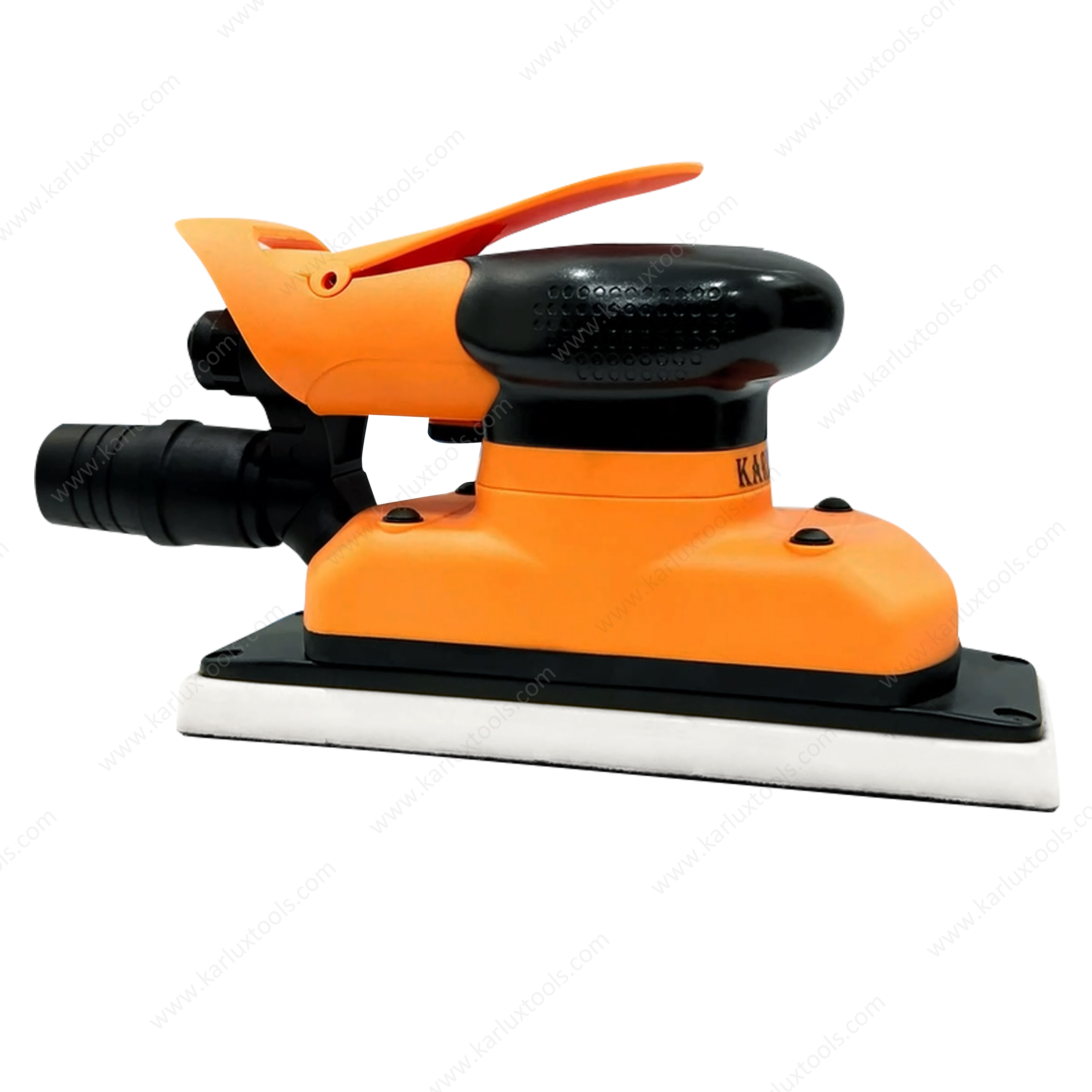 10000RPM 70x198mm Rectangle Pad Pneumatic Random Ortbital Self-generated Vacuum Square Air Sander Power Sanding Machine