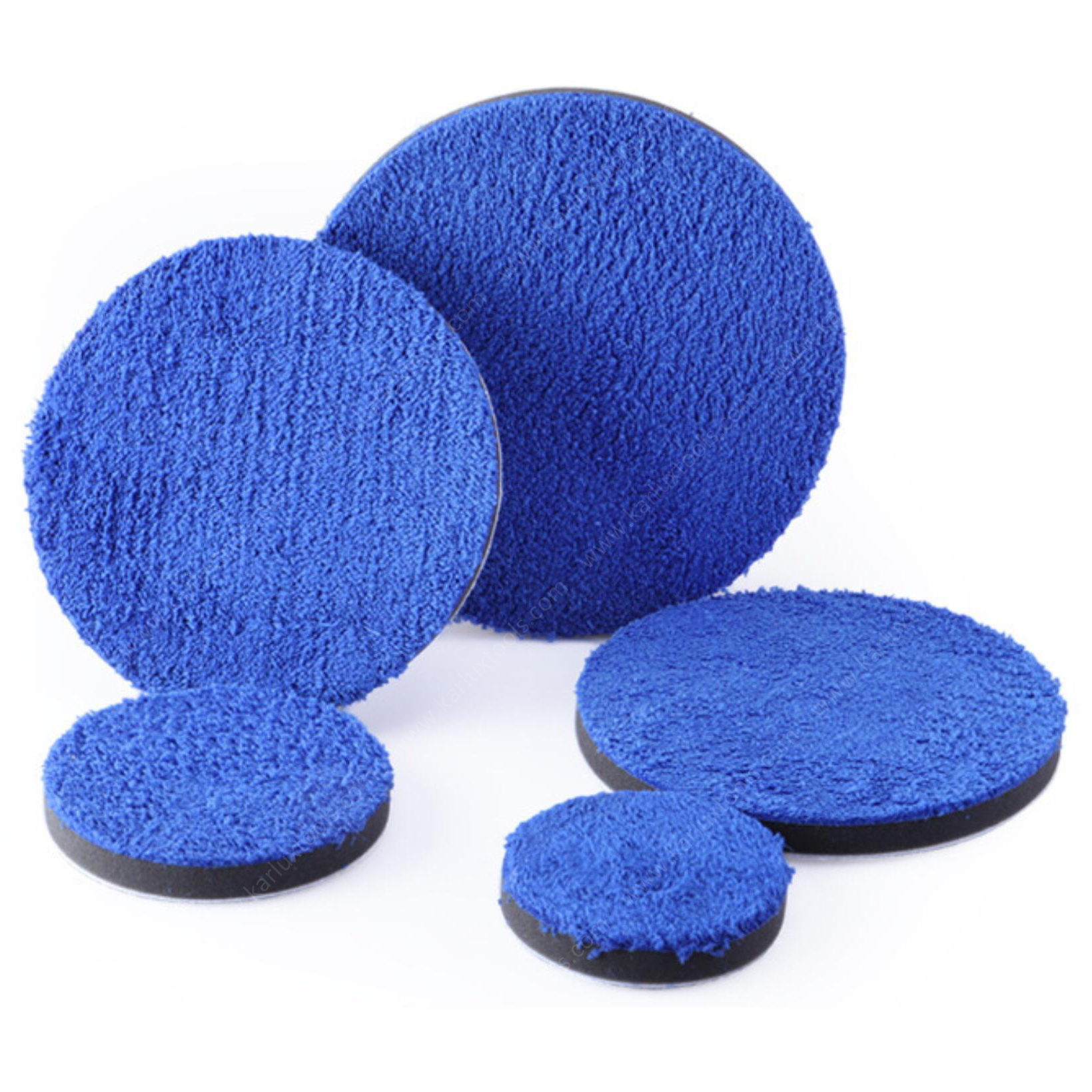 Microfiber Waxing Polishing Pad 1/2/3/4/5/6/7/8/9inch