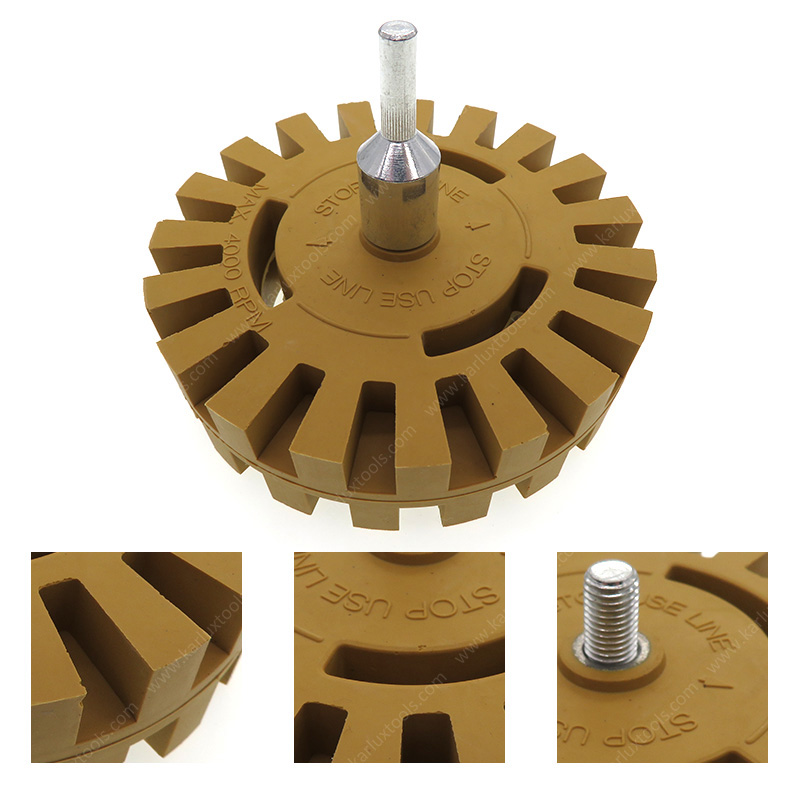 Resin Erasing Wheel 4inch (100mm) Thickness 26mm with 5/16'' Thread