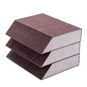 SP100608525 Aluminium Oxide Sanding Sponge 100 (L) x 60 (W1) x 85 (W2) x 25 (H) P36-600