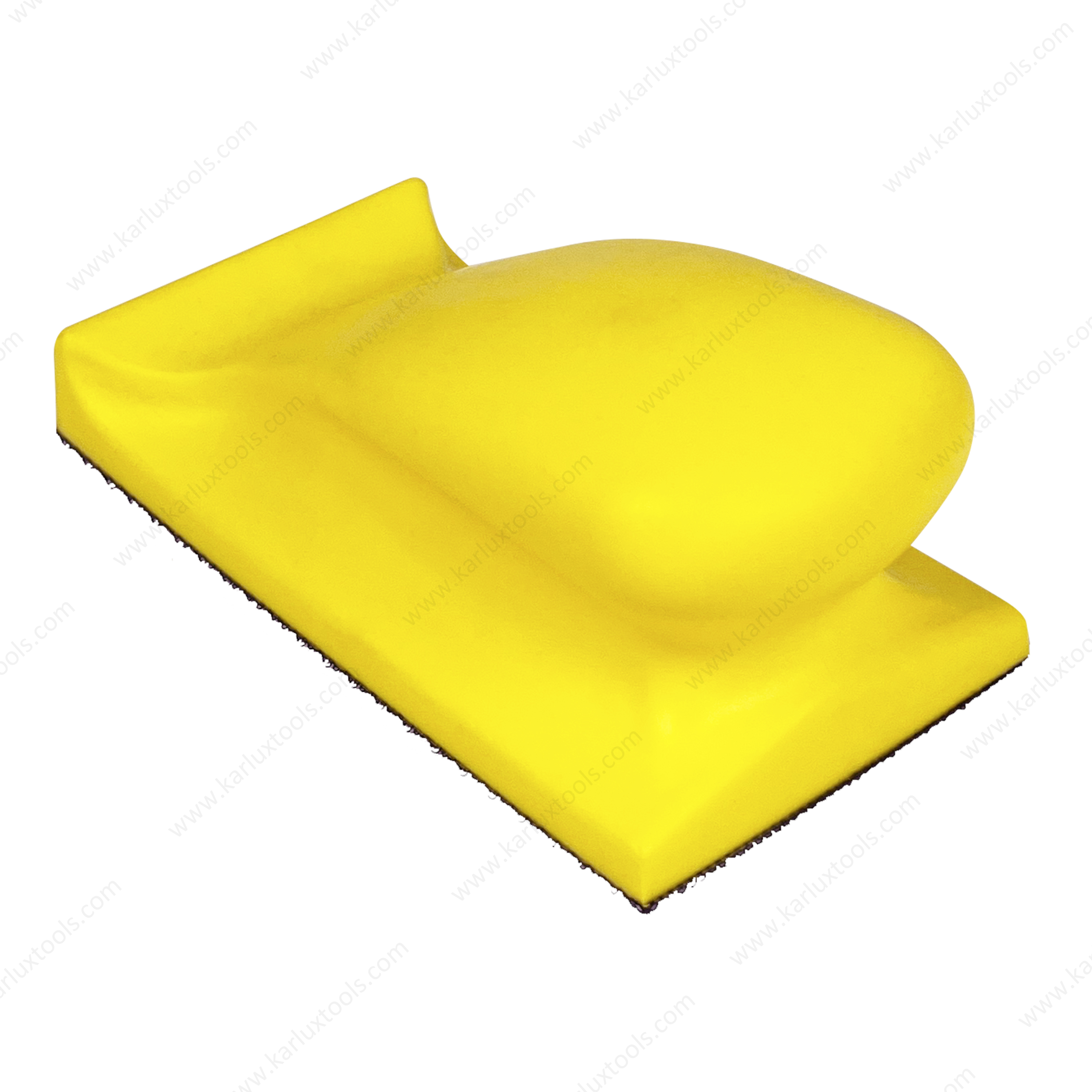 70x134mm Hook Loop Discs Backing Plate Yellow Block Pad Mouse Round Foam Hand Sanding Blocks