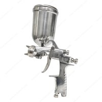 W-101-G 400ML Lightweight Multiple Nozzle Sizes Industrial Pneumatic Paint Sprayer HVLP Gravity Feed Air Spray Gun