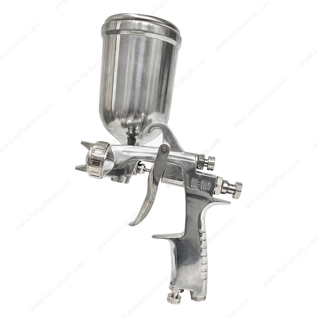 W-101-G 400ML Lightweight Multiple Nozzle Sizes Industrial Pneumatic Paint Sprayer HVLP Gravity Feed Air Spray Gun