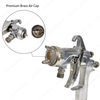 W-101-P 0.8/1.0/1.3/1.5mm Nozzle Industrial Pressure Feed Paint Sprayer Pneumatic HVLP Spray Gun for Automotive Furniture Car