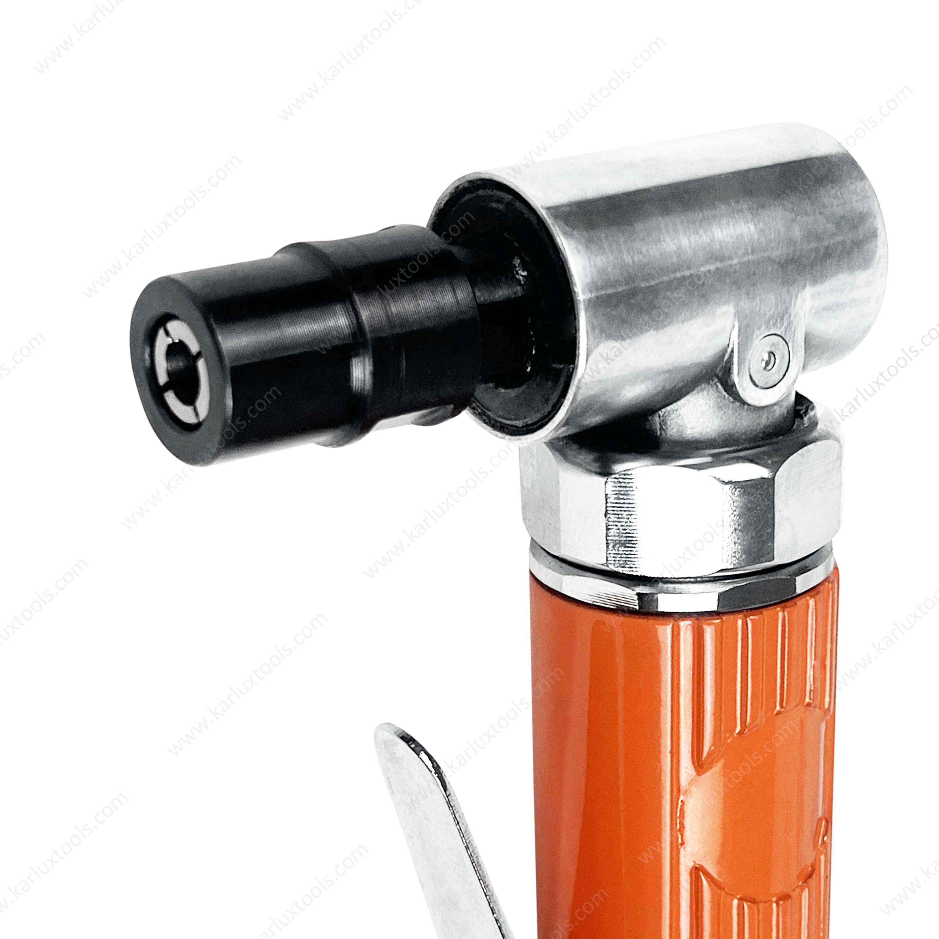 20000RPM 1/4Inch Air Intake Pneumatic Right Angle Grinder Front Exhaust Air Die Grinder