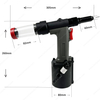 3.2/4.0/4.8mm Vacuum Professional Pneumatic Riveting Gun Air Rivet Nut Gun Tool Air Riveter