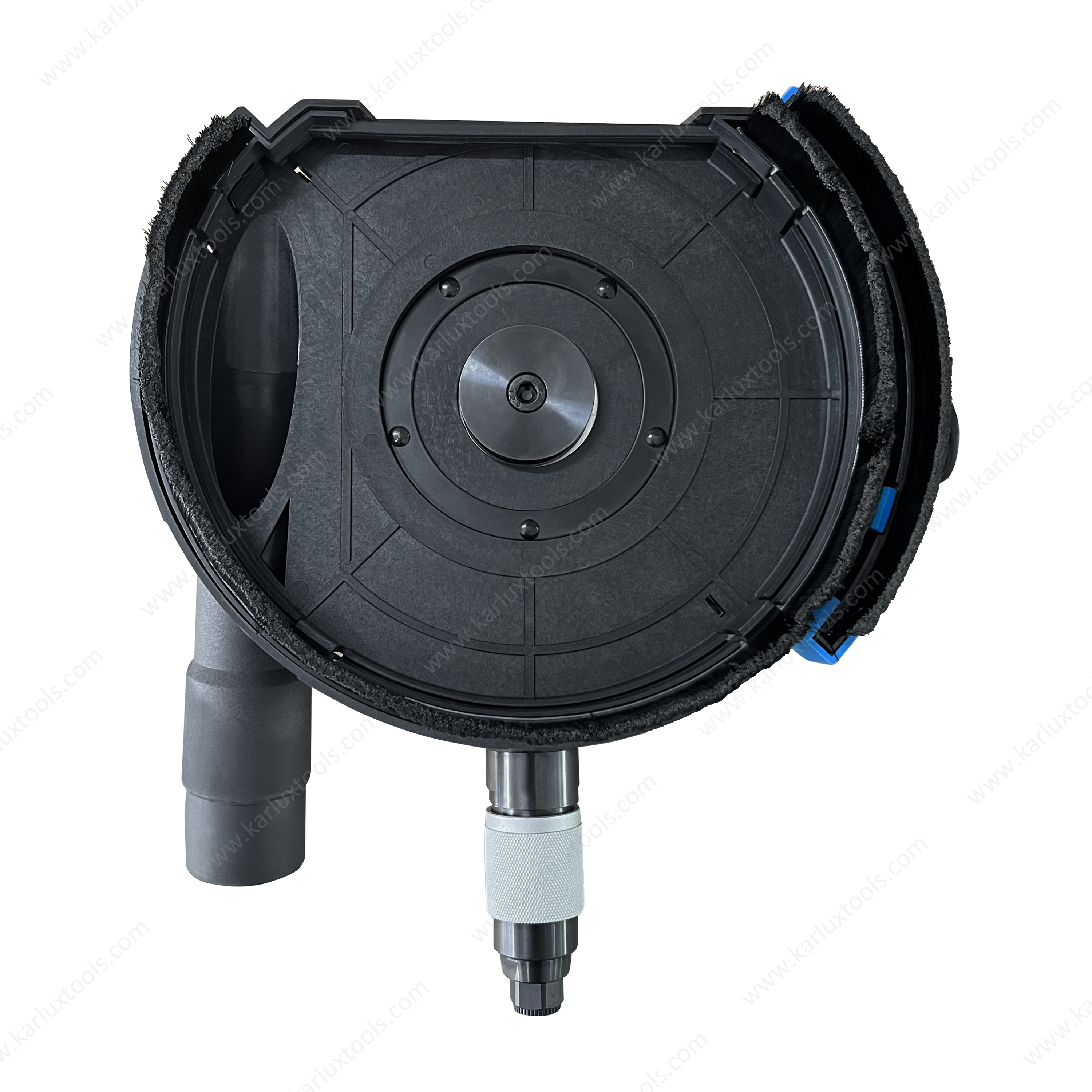 13,500RPM 7inch Central Vacuum Surface Grinding Tool Dust Cover Dust Shroud Household Right Angle Pneumatic Disc Grinder Air Angle Grinder