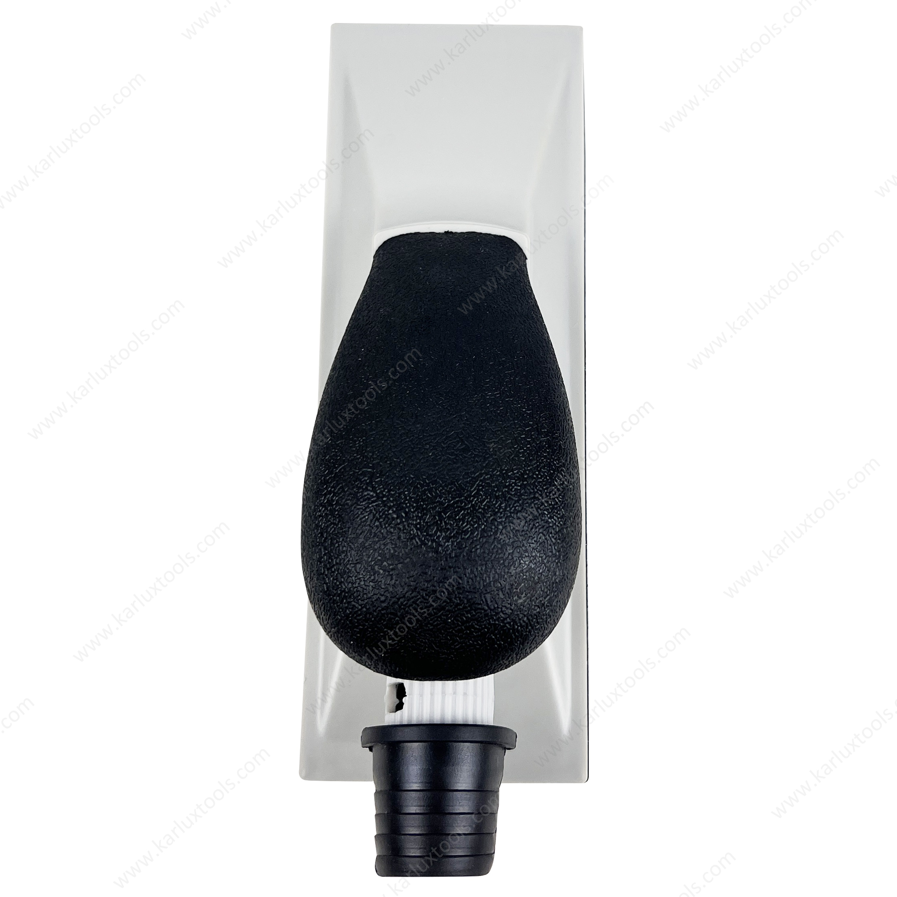 70x200mm Hand Sanding Block with Vacuum Hook & Loop Backing ABS Body Dust-Free Sanding Tool for Automotive Paint Prep