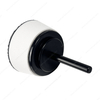 2 Inch 50mm Shank Mounted EVA Sanding Pad Flexible White Foam Backing Plate Tapered Conical Polishing Disc Holder for Surface Finishing