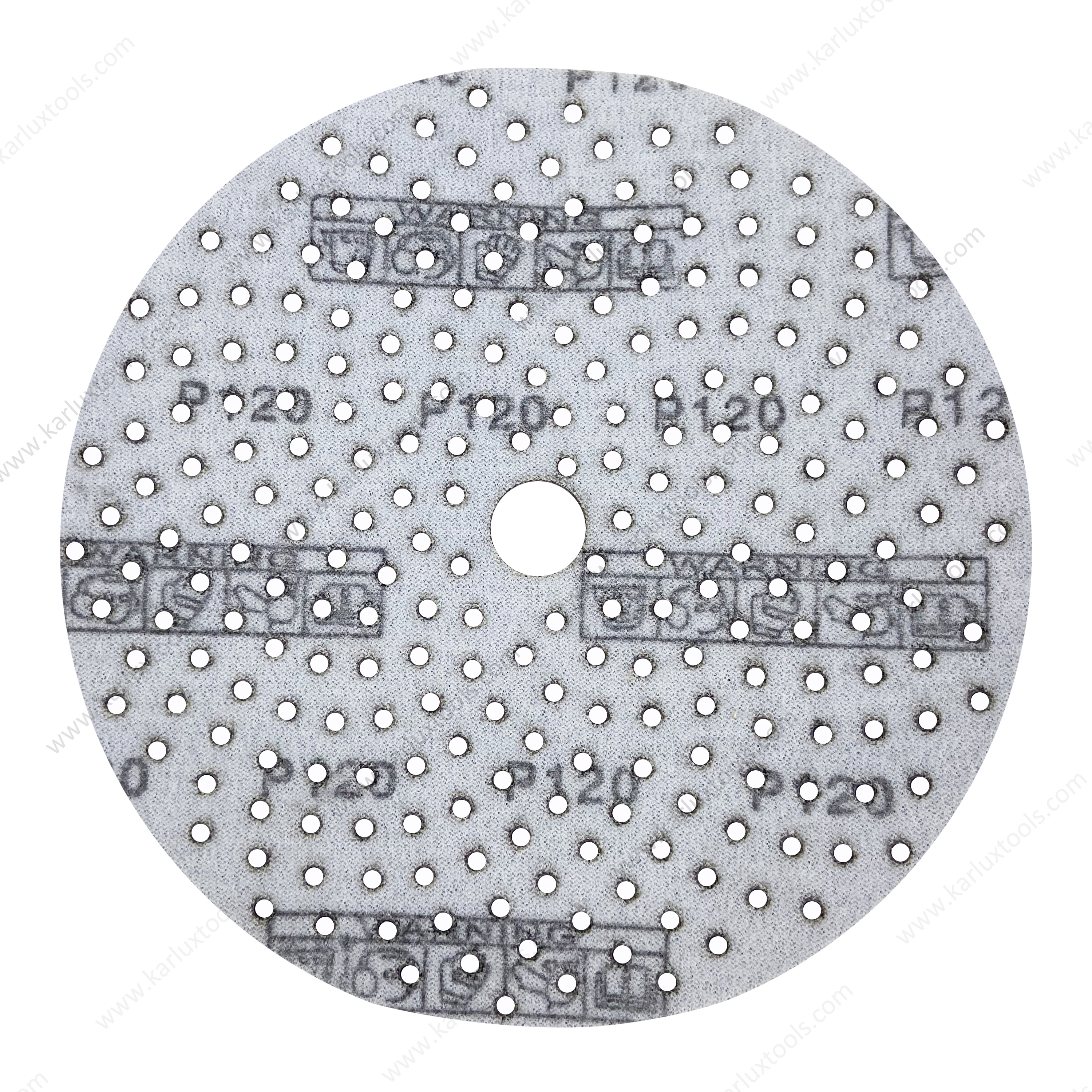 6 Inch(150mm) Grit P80-2500 Multiple Holes Round Disc Sanding Paper Purple Ceramic Paper Backing Sandpaper Disc for Vacuum Sander