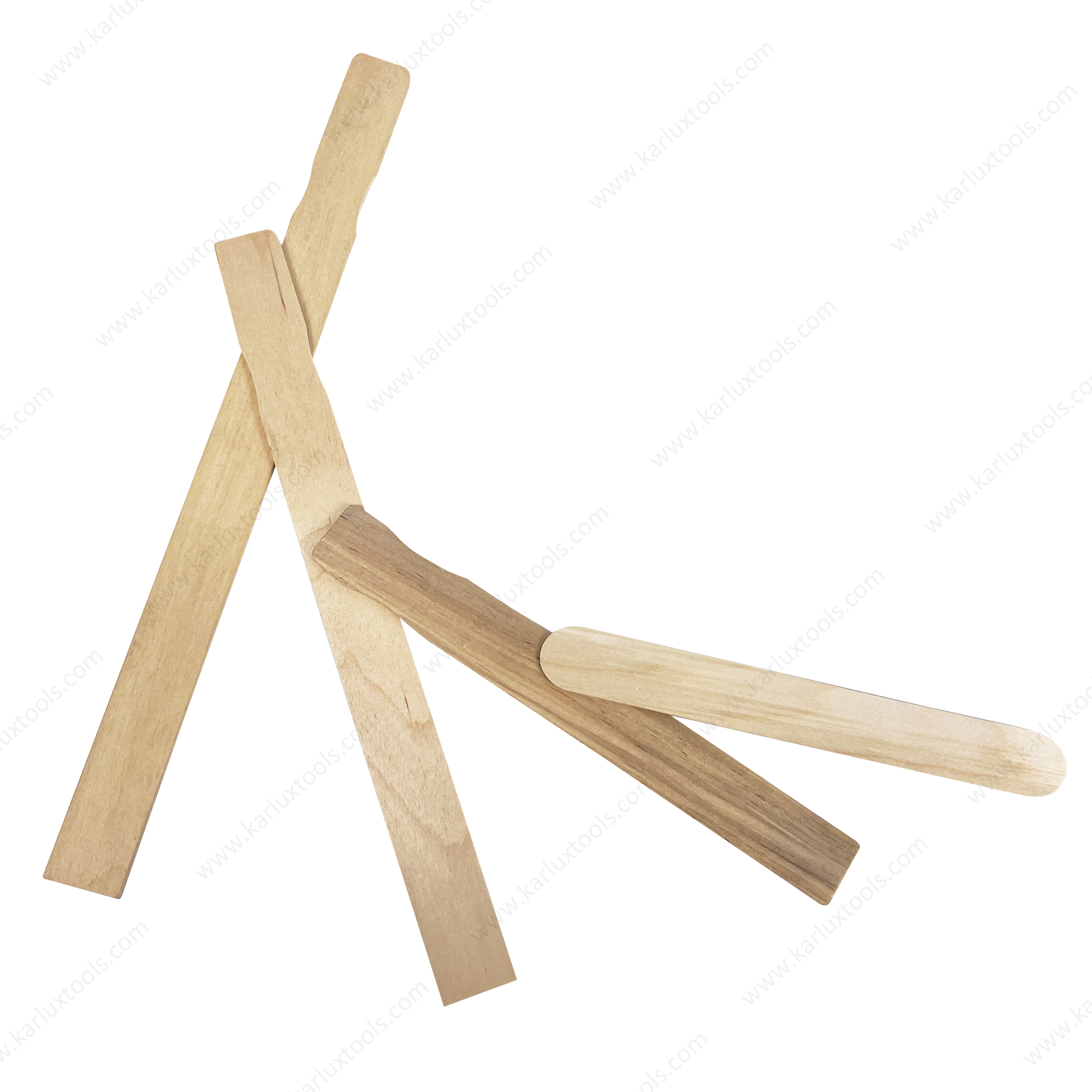 200*25mm 230*27mm 305*27mm 355*27mm Wholesale Automotive Crafts Airbrush Art Wooden Shaft Wood Paint Mixing Stick