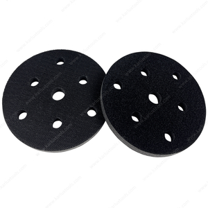 5inch 125mm 7 Holes Round Hook and Loop Sponge Cushion Soft Foam Sanding Interface Pad