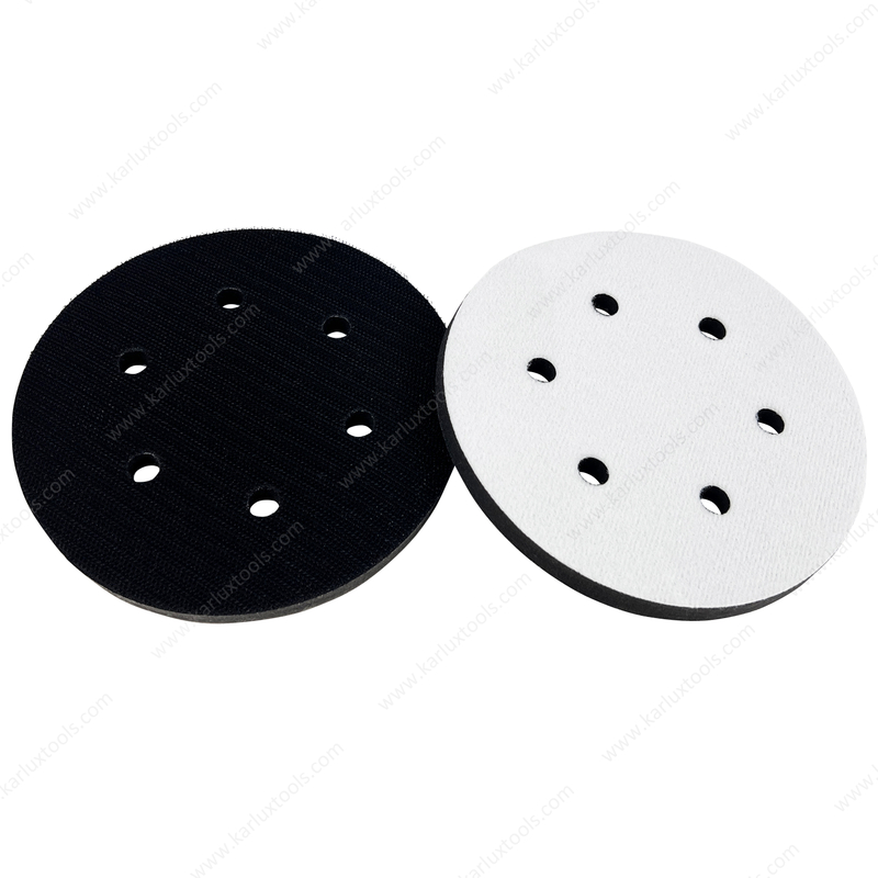 6inch 150mm 6Holes Round Hook and Loop Sponge Cushion Soft Foam Sanding Interface Pad for Backing Pad