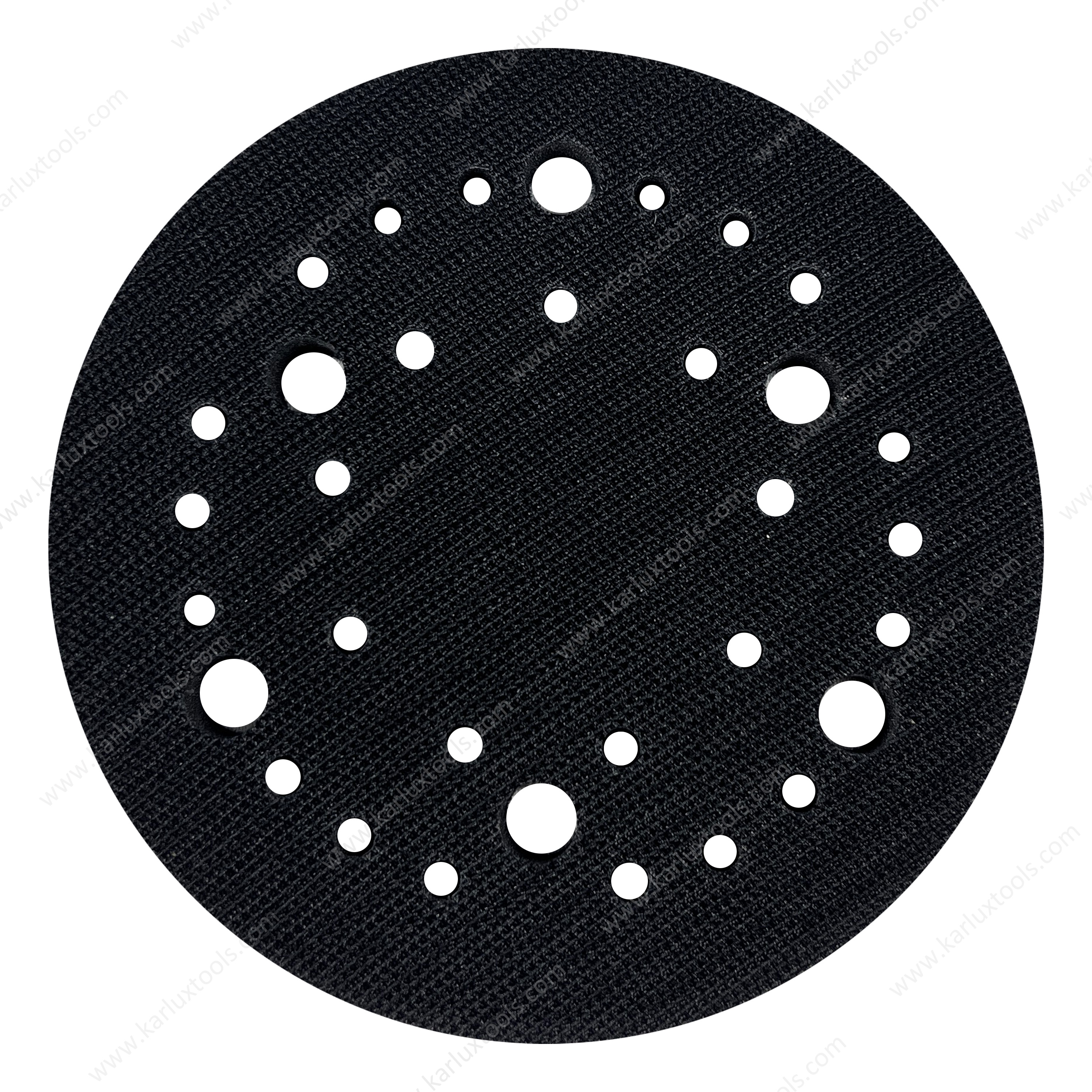 5inch 125mm 33Holes Round Hook and Loop Sponge Cushion Buffer Backing Pad Foam Soft Sanding Interface Pad