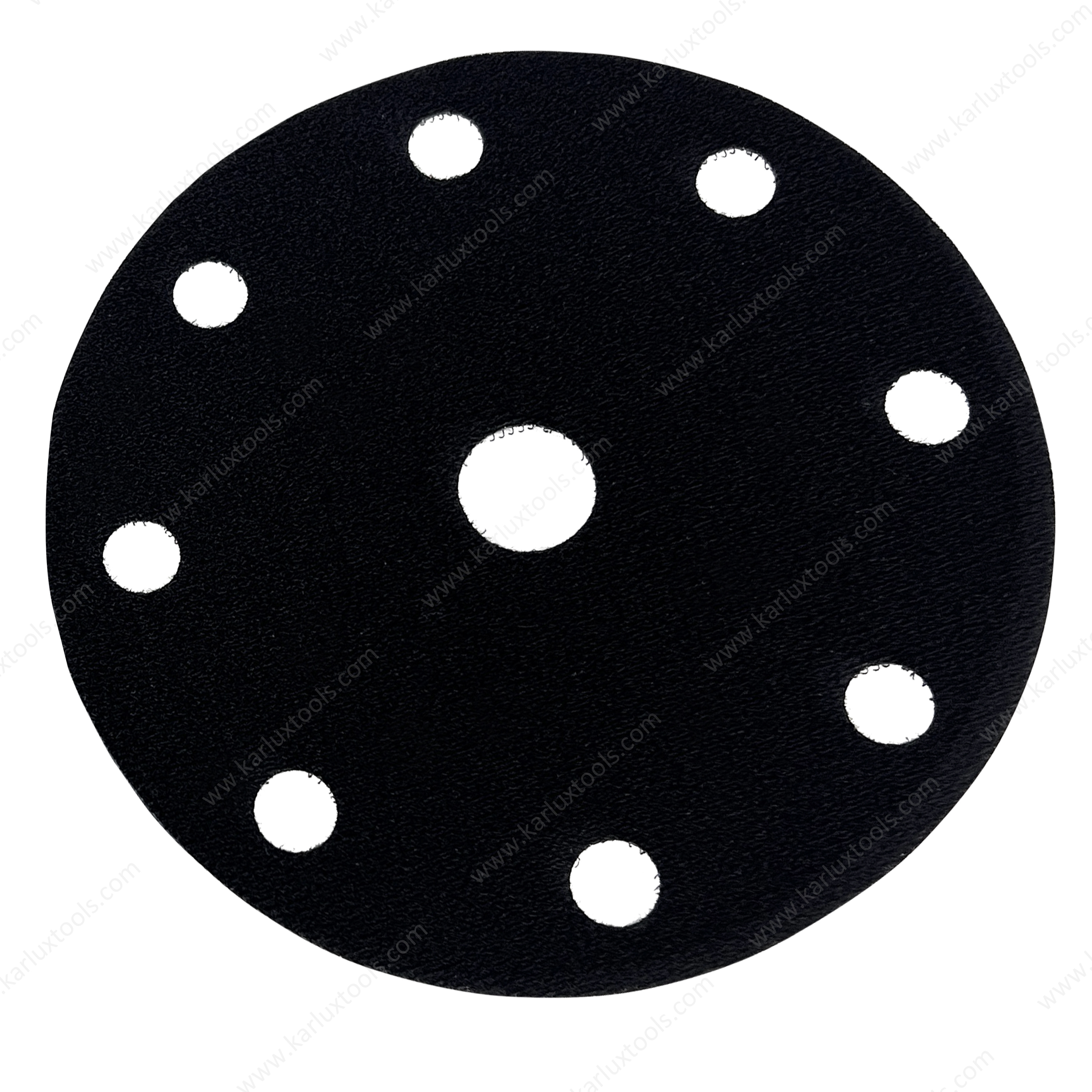 6inch 150mm 9Holes Round Hook and Loop Protector Pad Soft Velcro Pad Saver for Sanding Pad