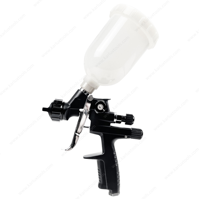 250ml 0.5 / 0.8 / 1.0 / 1.2mm Nozzle HVLP LVMP Gravity Spray Gun Paint Mini Air Sprayer Pneumatic Spray Gun for Car Refinishing