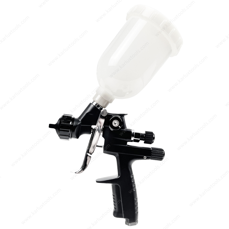 250ml 0.5 / 0.8 / 1.0 / 1.2mm Nozzle HVLP LVMP Gravity Spray Gun Paint Mini Air Sprayer Pneumatic Spray Gun for Car Refinishing