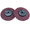 94mm Red Medium Nylon Fiber Polishing Wheel Grinder Sanding Disc Scouring Pad Buffing Sanding Wheel for Angle Grinder