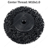 94mm Black Strip Abrasive Disc Wheel for Angle Grinder Clean & Remove Paint Rust and Oxidation for Wood Metal Fiberglass Work