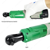 CBRWG3841212V-C Cordless Ratchet Wrench 12V 2000mAh 200rpm Hex Bore 3/8'' Bolt Size M10 Max Torque 41N.m