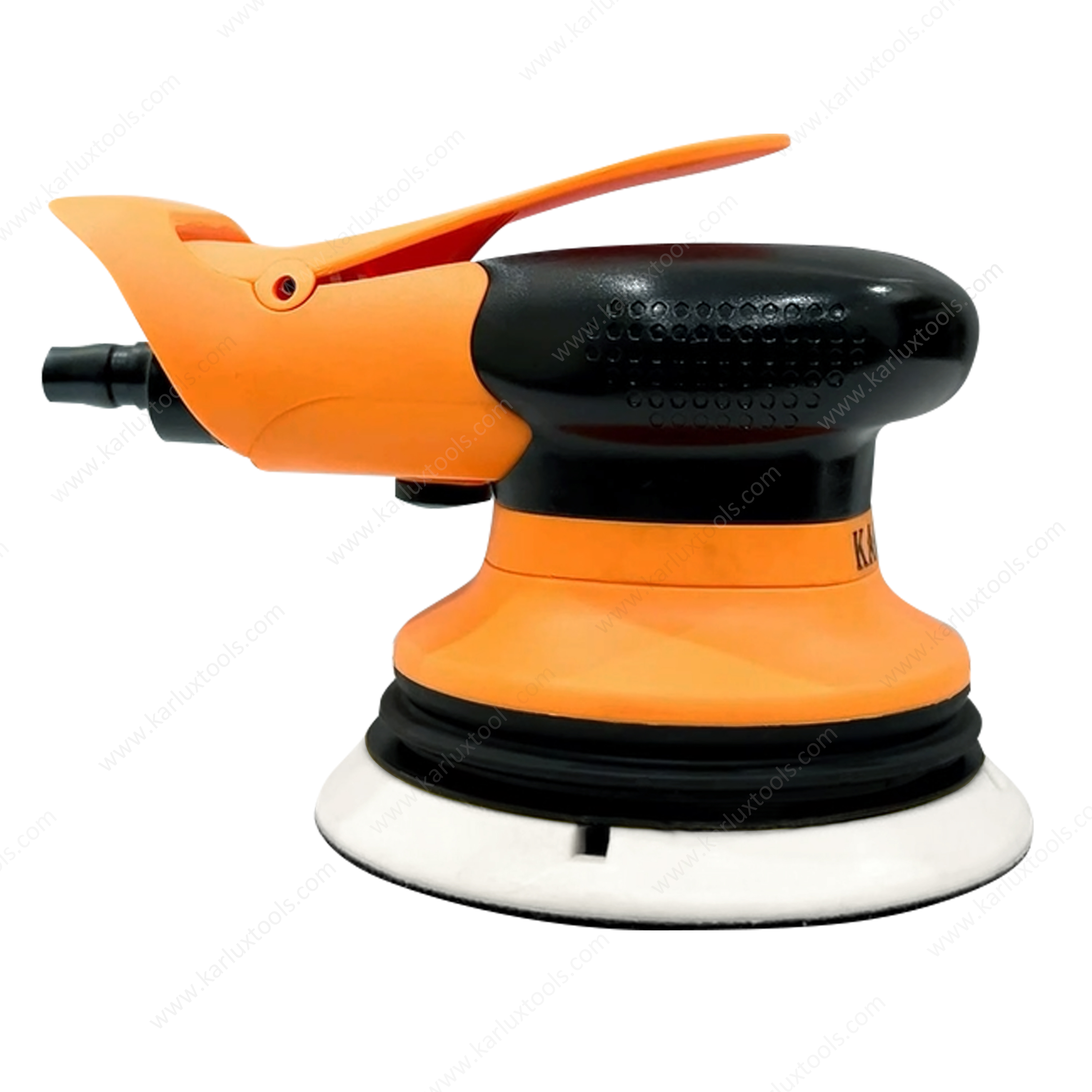 12000Rpm 5Inch(125Mm) Quality Palm Sander Pneumatic Mini Finishing Sander Air Random Orbital Sander With Non Vacuum