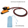 10000RPM 70x198mm Rectangle Pad Pneumatic Random Ortbital Self-generated Vacuum Square Air Sander Power Sanding Machine