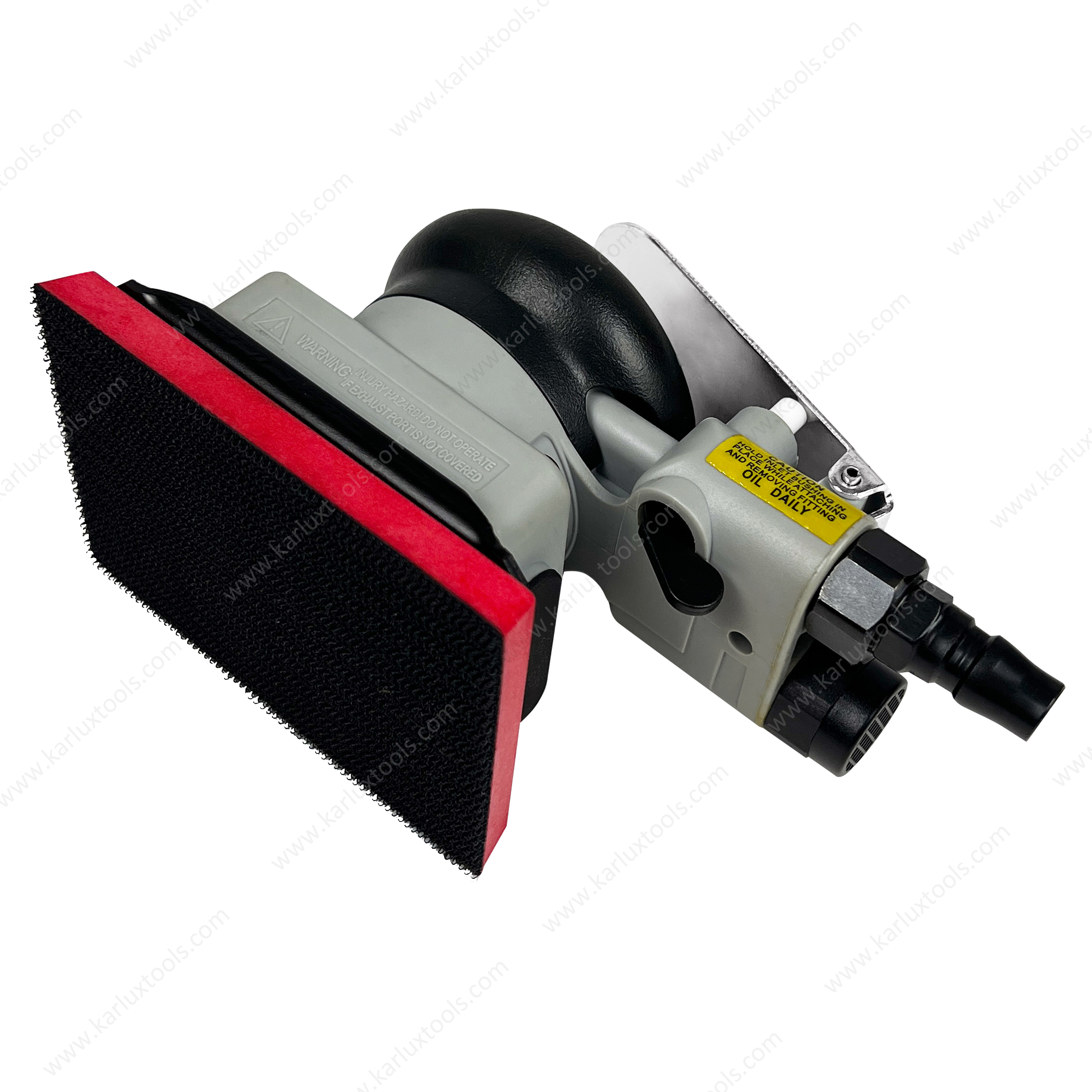 3inchx4inch 10000RPM Pneumatic Random Ortbital Non Vacuum Square Air Palm Sander Power Sanding Machine